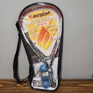 Ektelon Racquetball PowerPack Set Unisex 3 5/8 Power Pack+ Orange New Kit